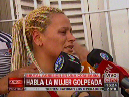 Habló la mujer golpeada: Les pedí que me dejaran de pegar porque no quería morirme