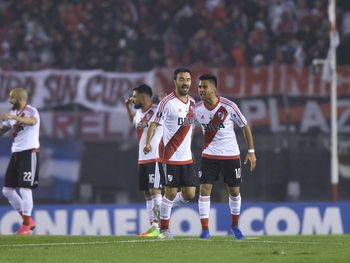 El hincha N°1: Sebastián Driussi deliró con la goleada de River