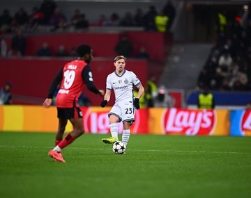 El Inter de Lautaro perdió 1-0 con el Leverkusen de Palacios por la Champions