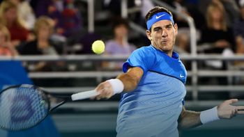 video: asi fue el triunfo de del potro en su regreso al tenis video: asi fue el triunfo de del potro en su regreso al tenis