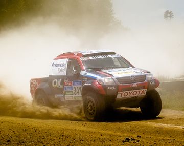 El equipo Toyota OIL C5N sigue la travesía  y completa la media maratón