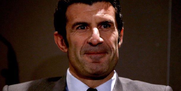 Tras bajarse, Figo criticó la elección: Fue otro día negro en Zúrich