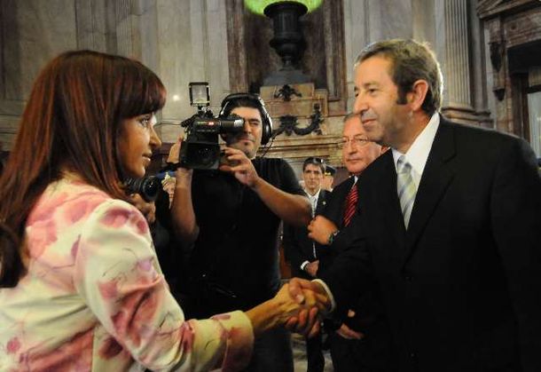 Cristina Kirchner y Julio Cobos