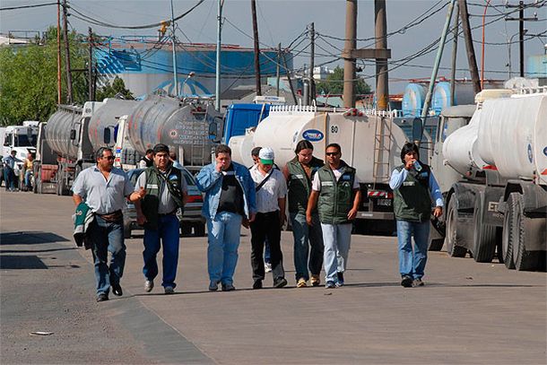 La protesta se extendió a las refinerías