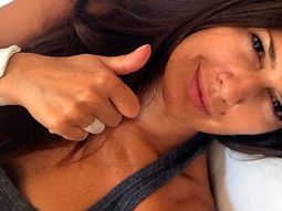 A Isabel Macedo le extirparon un pólipo del útero A Isabel Macedo le extirparon un pólipo del útero