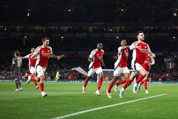 Arsenal sorprendió a todos y goleó 3-0 al Real Madrid por la Champions League