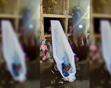 La chica murió el miércoles pasado, fue enterrada y ahora no está