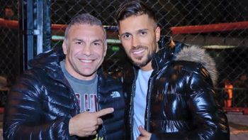 Bam Bam junto a Jorge Cali (Cage League Championship) Bam Bam junto a Jorge Cali (Cage League Championship)