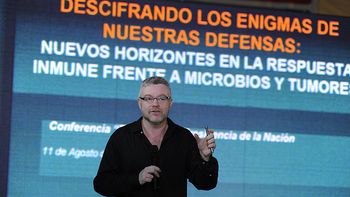 Archivo: Rabinovich en Tecnópolis. Archivo: Rabinovich en Tecnópolis.