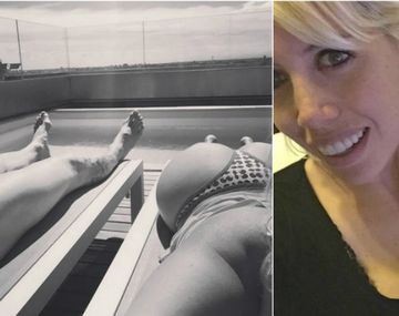 Wanda mostró cola y escote pero la criticaron