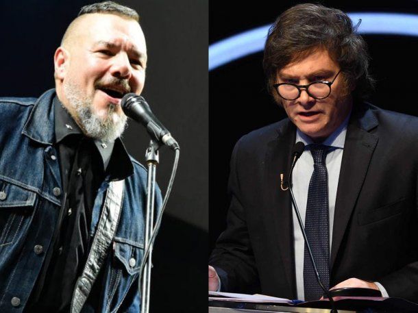 El cantante de Catupecu Machu apuntó contra Milei en pleno recital