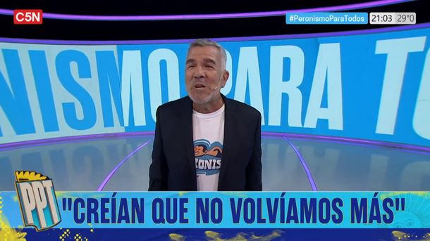 Why?: así fue el primer monólogo de Dady Brieva en Peronismo Para Todos