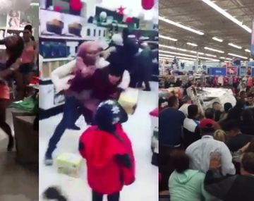 Los videos más locos del Black Friday