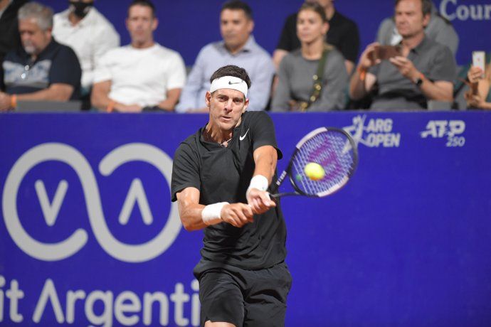 Juan Martín Del Potro perdió ante Federico Delbonis en su regreso al tenis