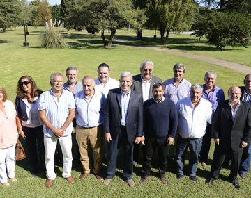 Domínguez recorrió San Nicolás con Mussi