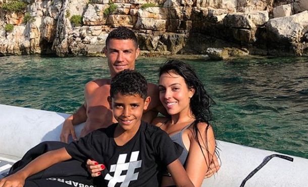 Cristiano estuvo en Grecia de vacaciones antes de firmar con la Juventus