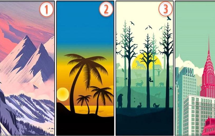 Conocé rasgos de tu personalidad según el paisaje que elijas