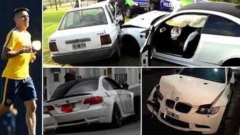 un testigo del accidente asegura que el jugador de boca centurion manejaba y huyo un testigo del accidente asegura que el jugador de boca centurion manejaba y huyo