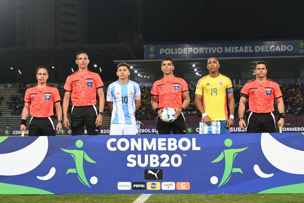 Tras la tremenda goleada a Brasil, la Sub-20 igualó 1-1 ante Colombia