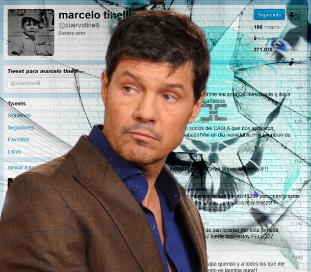 Tras los hackeos, Marcelo Tinelli volvió a Twitter