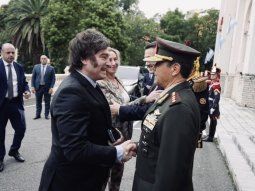 Javier Milei y Carlos Presti. Javier Milei y Carlos Presti.