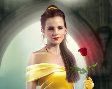 Las primeras imágenes de Emma Watson personificando a La bella