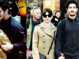 el chino darin, a los besos con su nueva novia espanola, ursula corbero el chino darin, a los besos con su nueva novia espanola, ursula corbero