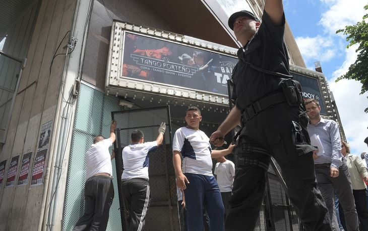 Operativo de seguridad por el G20