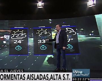 Pronóstico del tiempo del jueves 23 de febrero de 2017