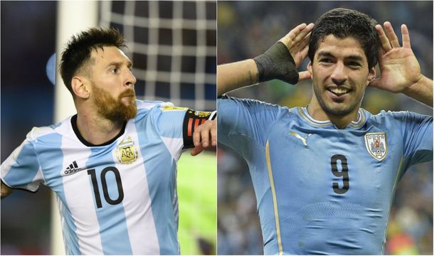Lionel Messi y Luis Suárez