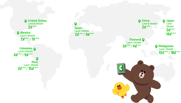 LINE presenta su servicio de llamadas baratas para pelear contra WhatsApp