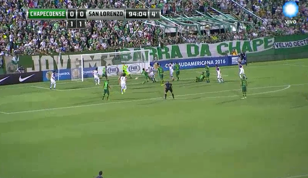 Marcos Angeleri la tuvo sobre el final del partido