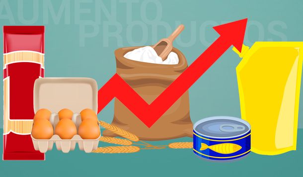 Harinas, pastas secas y enlatados de pescado: los productos que más aumentaron en un año