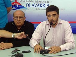 Ezequiel Galli, intendente de Olavarría Ezequiel Galli, intendente de Olavarría