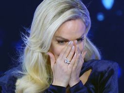 La emoción de Luciana Salazar