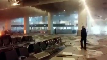 difunden un nuevo video del aeropuerto de bruselas tras los ataques difunden un nuevo video del aeropuerto de bruselas tras los ataques