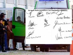 Los rugbiers no declararon, pero sí hablaron sus firmas: el análisis de una grafóloga