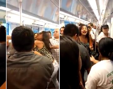 La golpearon por no ceder el asiento en subte