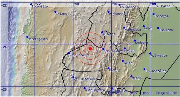 Preocupación en Salta: se registraron ocho sismos