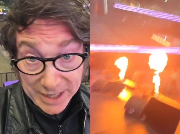 Video: Javier Milei transmitió en vivo por Instagram la previa de su acto en el Movistar Arena