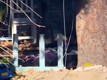 Se llevaron bolsas de la casa de  Florencio Varela donde mataron a Brenda, Lara y Morena