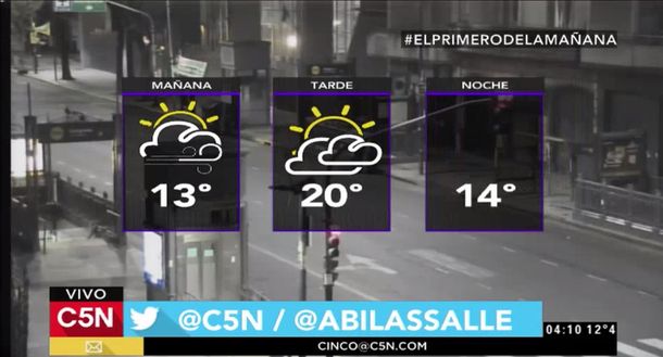 Pronóstico del tiempo del 17 de noviembre de 2016