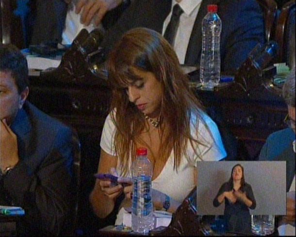 Las fotos de cómo recibe la oposición el discurso de CFK