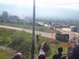 Terrible accidente de Nalbandián en el Rally