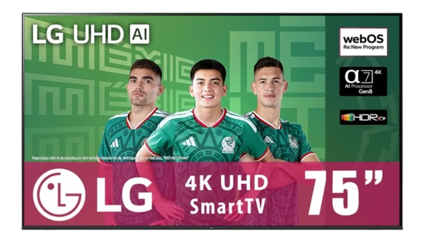 La pantalla LG en oferta en Bodega Aurrerá.