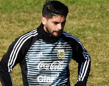 Respira Sampaoli: Banega entrenó con normalidad en la práctica de la Selección