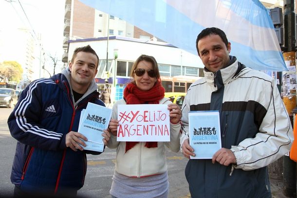 #YoElijoArgentina: continúa la campaña Buitres o la patria