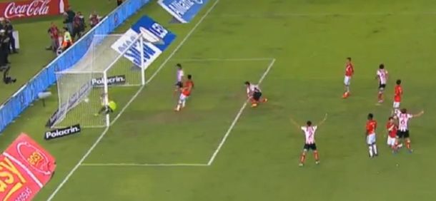 Mirá el insólito gol con el que Unión le empató a River