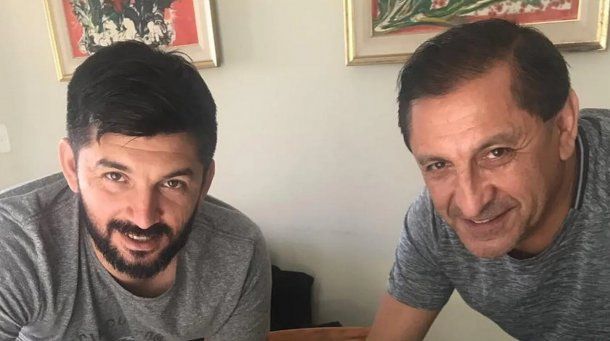 Ramón Díaz y su hijo Michael. (Foto: Instagram @ramondiaz_dt)