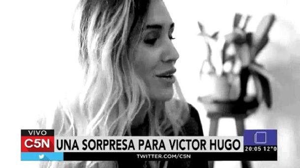 VIDEO: Mirá el emotivo regalo a Víctor Hugo Morales de su hija Paula
